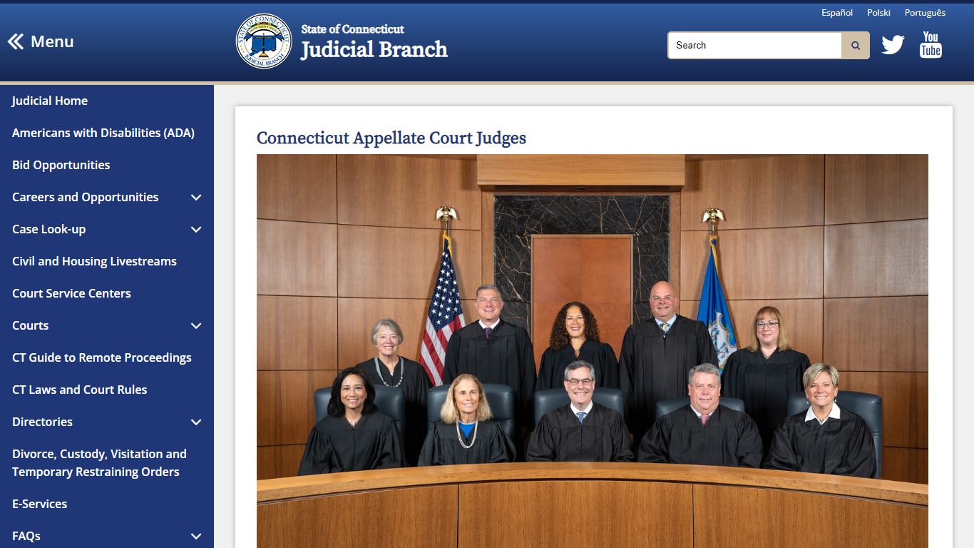 CT Appellate Court Judges - CT Judicial Branch